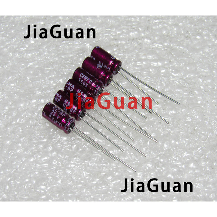 20pcs NEW ELNA CEBP 25V33UF 5X11MM purple auo electrolytic capacitor RBD 33uF25V Nonpolarity BP 33uf