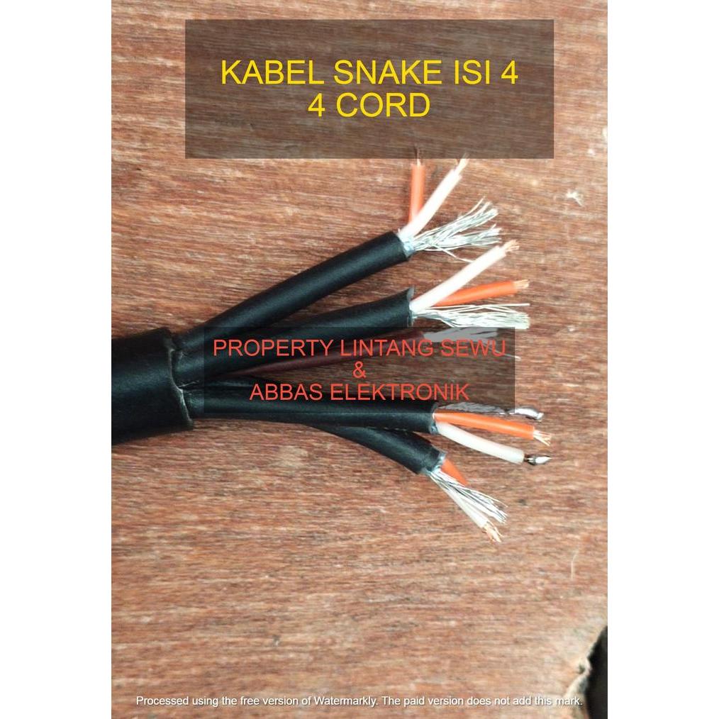 kabel snake 4 kabel snake cae 4 cord kabel snake isi 4