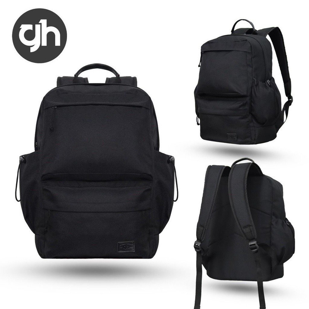 GH-Bag Tas Ransel Tas Kuliah Kerja Sekolah Travelling Tas Laptop 15 Pria Tas Kerja SALVADOR Backpack