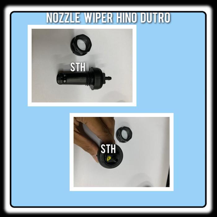 NOZZLE WIPER HINO DUTRO SUDAH BERIKUT MUR NOZZLE WIPERNYA QIUALITY