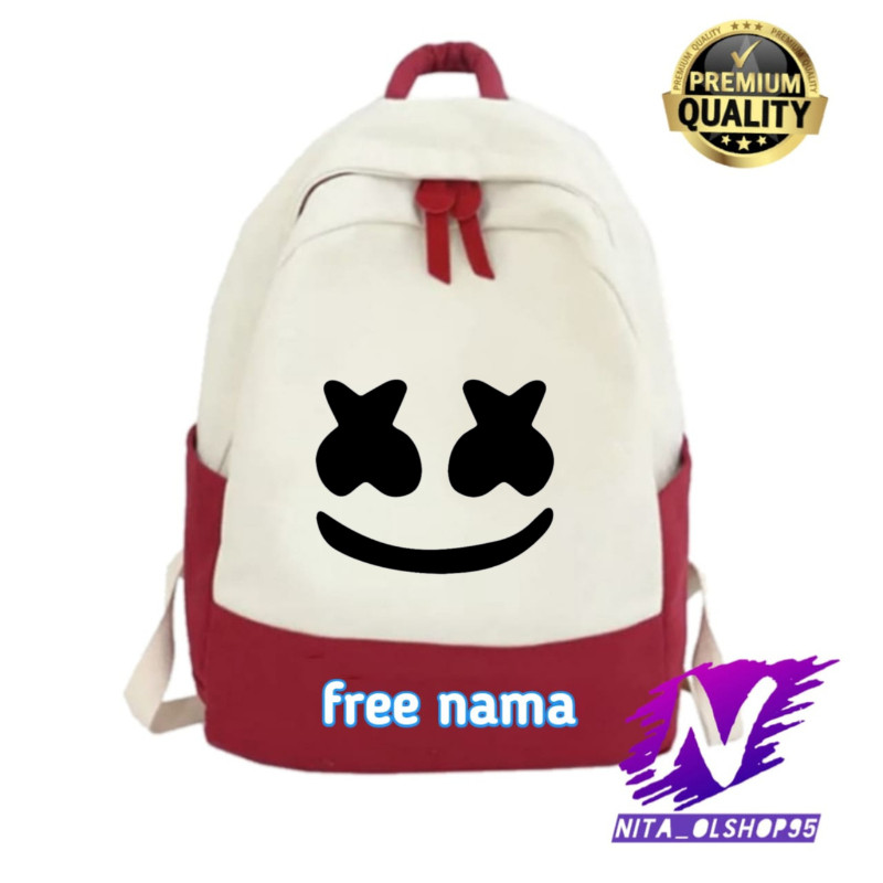 tas anak dj marshmello tas gendong anak - Adnan Apparel