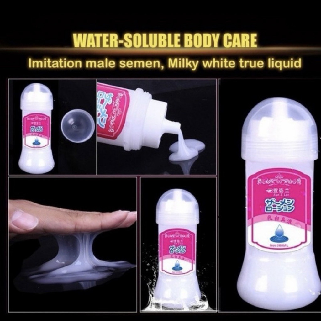 200 ml 300 ml Jiuai Milk White Lubricant Original | Semen Lube | Pelumas Pelicin