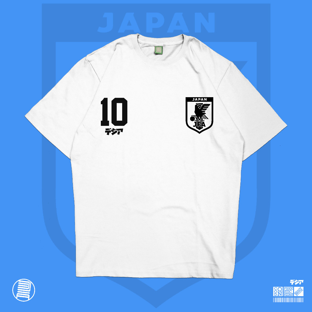 Anime Merch Timnas Jepang JFA Jersey Fan Club Fantasy Custom Football Sepakbola Kaos Anime Manga Baj