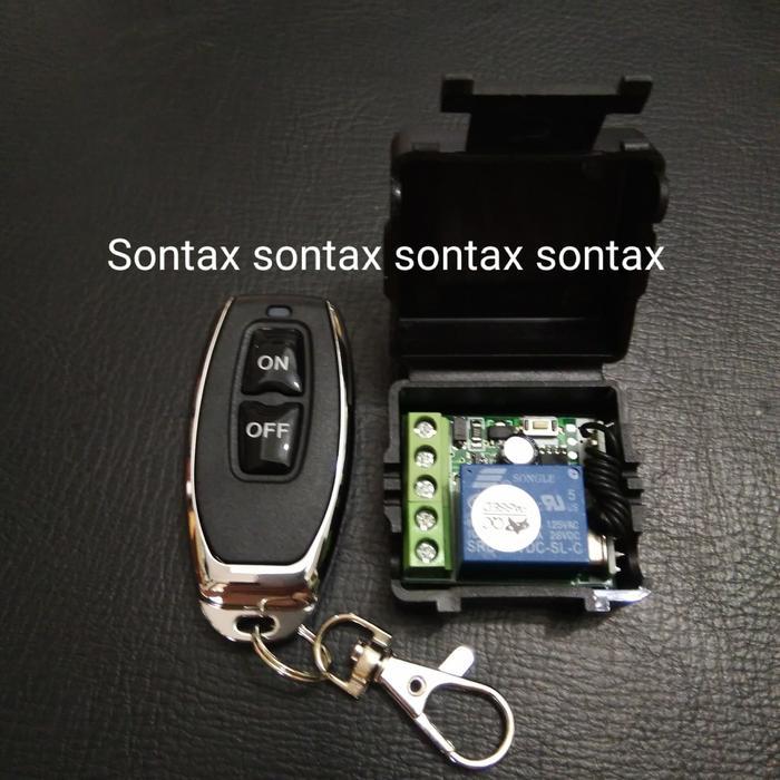 SCelectro remote control rc switch saklar relay 1ch 1 ch channel 1channel 12v