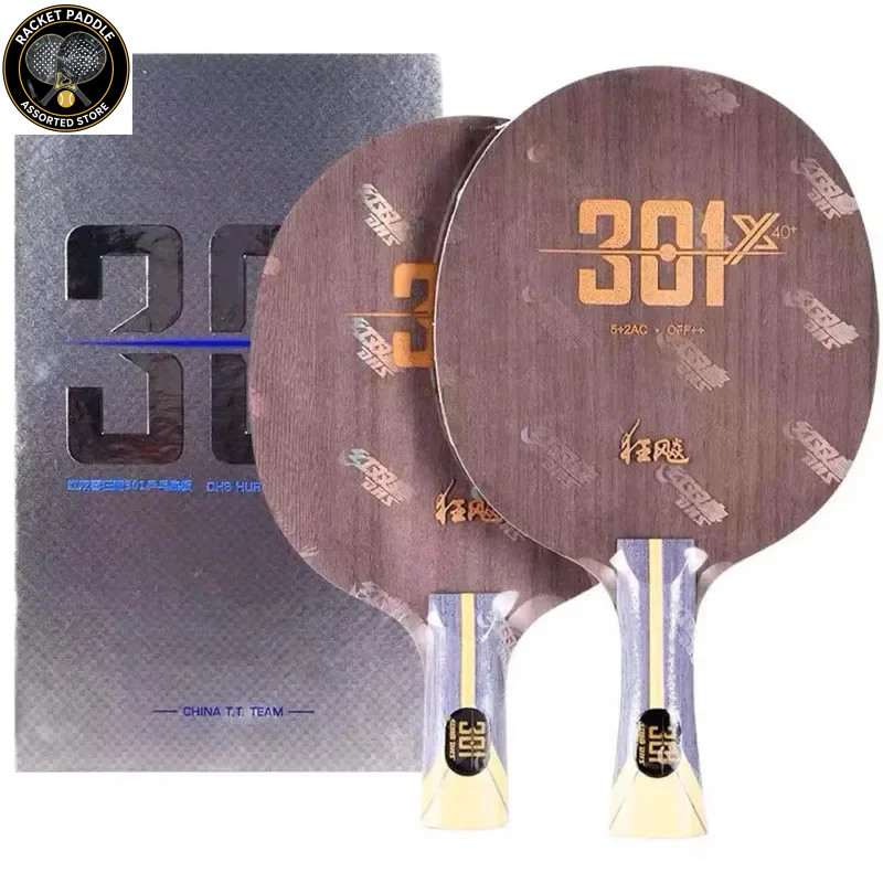 DHS Hurricane 301X H301-X Table Tennis Blade 5 Wood 2AC Professional Offensive Ping Pong Blade Thick