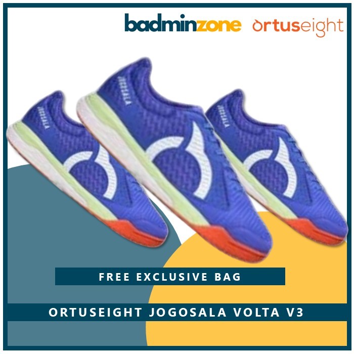 Sepatu Futsal Ortuseight Jogosala Volta V3 Sepatu Sneakers Olahraga Futsal Indoor Ortus