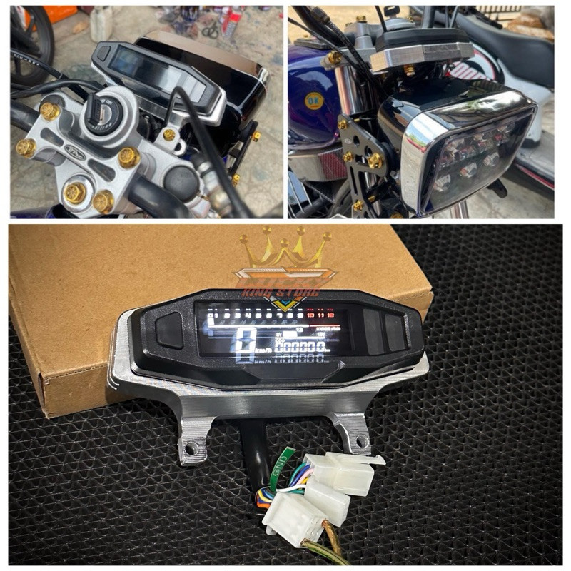 SPEEDOMETER KTM PLUS BREKET PNP RX KING