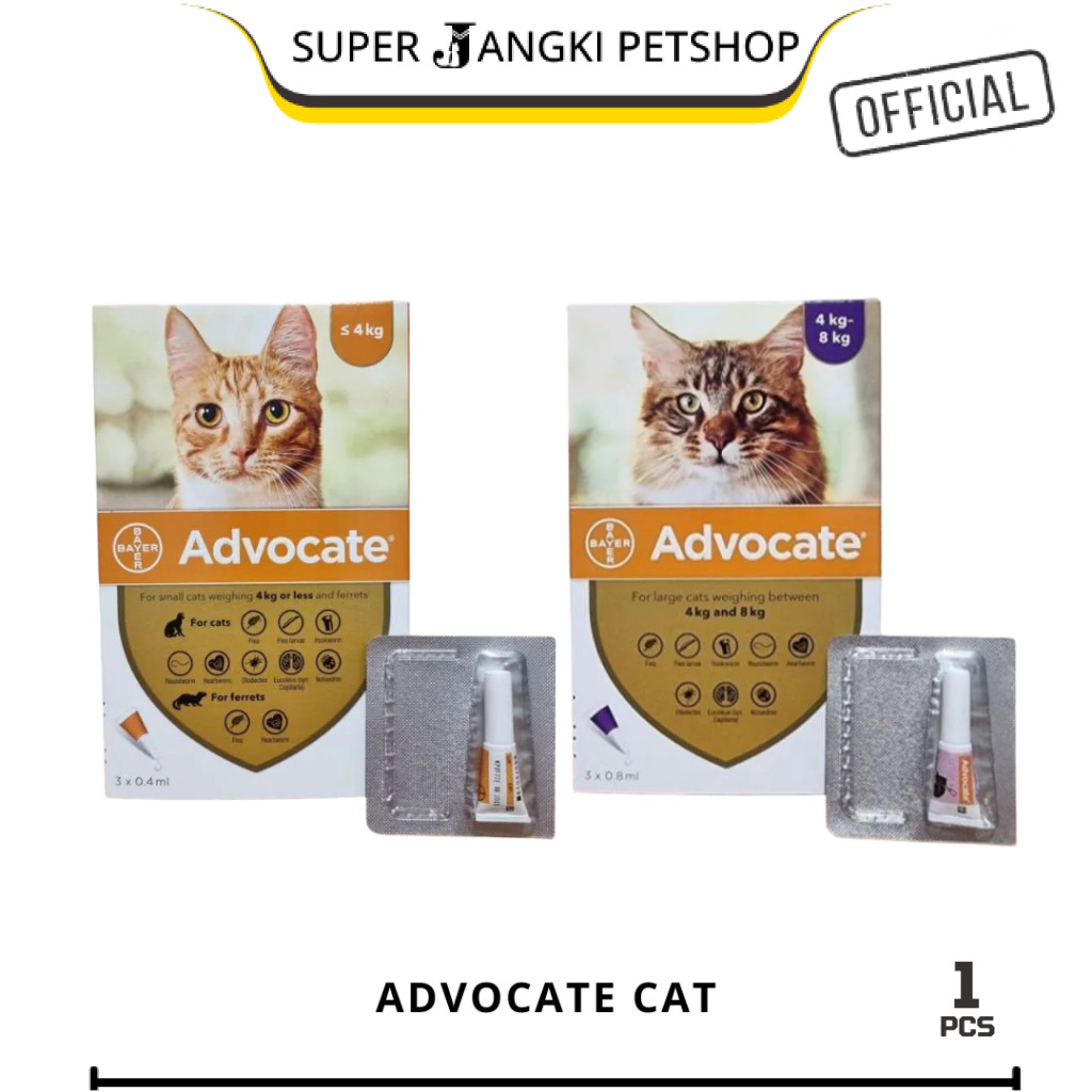 ADVOCATE Cat Elanco Obat Kutu Kucing Advocate