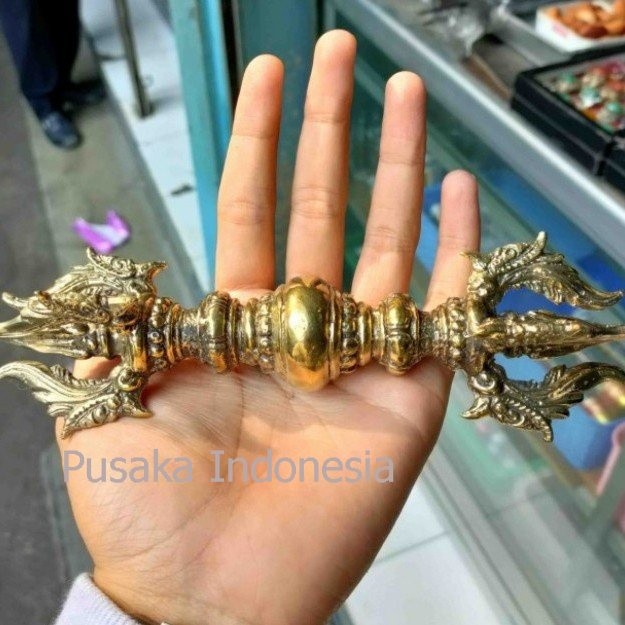 Braja Vajra Dewa Siwa Kuningan Asli Antik Murah Dijamin Paling Murah Seindonesia PI8776
