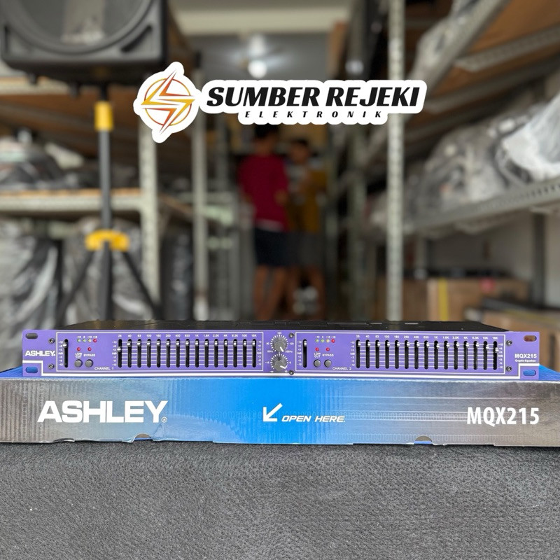 EQUALIZER Ashley MQX 215 (2x15 channel) original