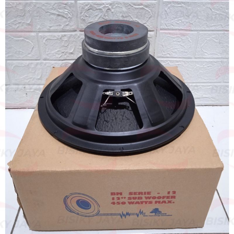 Speaker Komponen BM 12 / Speaker BM 12 Series 12 inch Double Magnet