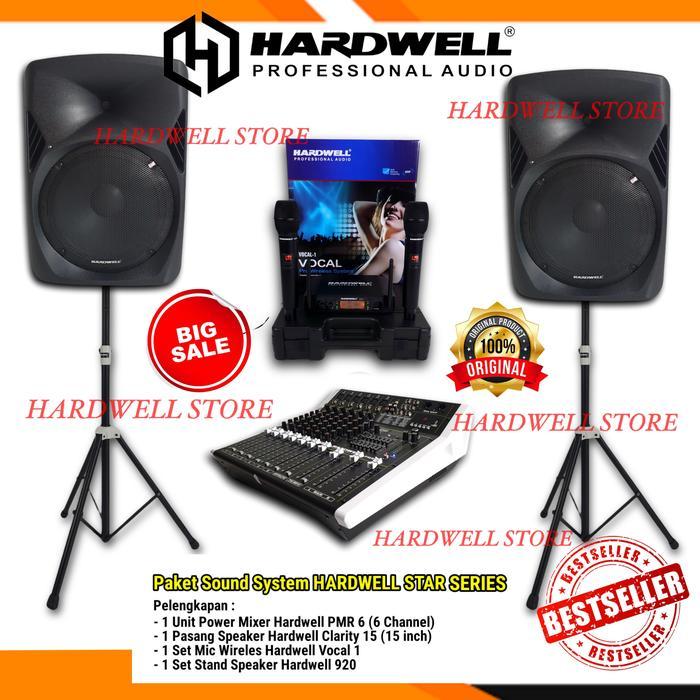 Paket Karaoke Sound System Outdoor Original Hardwell STAR SERIES