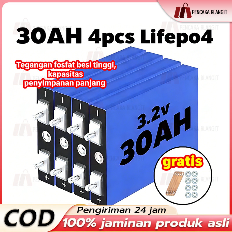 Baterai Lifepo4 3.2V 30Ah Elektrik Baterai Lithium LIFEPO4 DISCHARGE CAPACITY TEST PROVE Baterai Lit