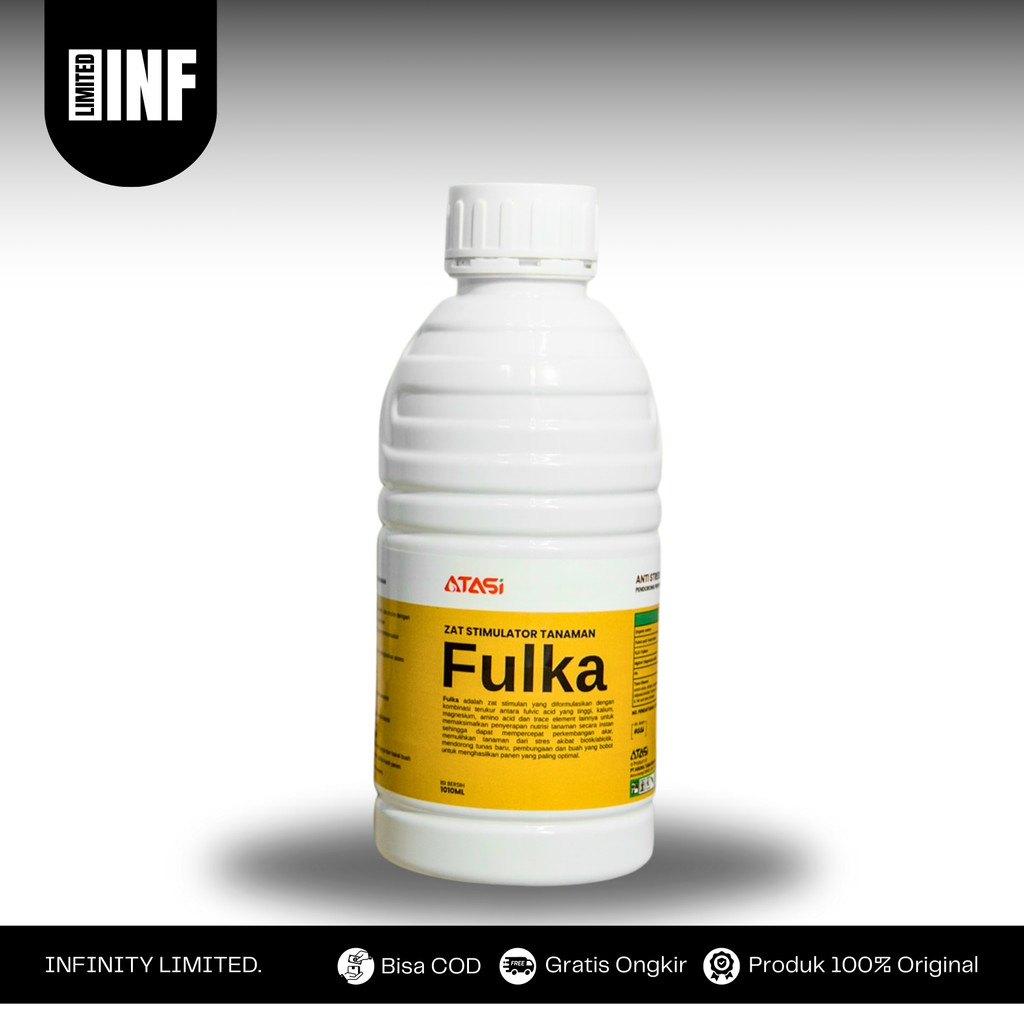 Fulka 1010 ML - Pupuk Stimulator Tanaman, Tahan Stres dan Serap Nutrisi Maksimal