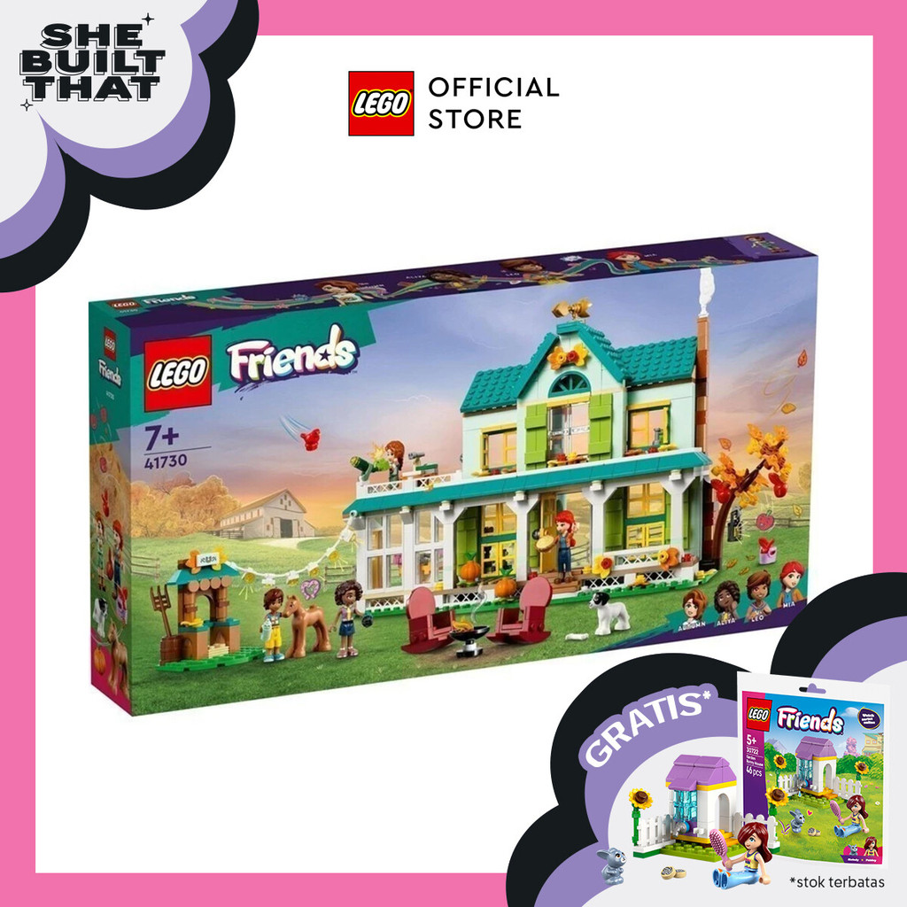 LEGO Friends 41730 Autumn's House (853 Pieces), Mainan Anak Perempuan, Building Block, Toys