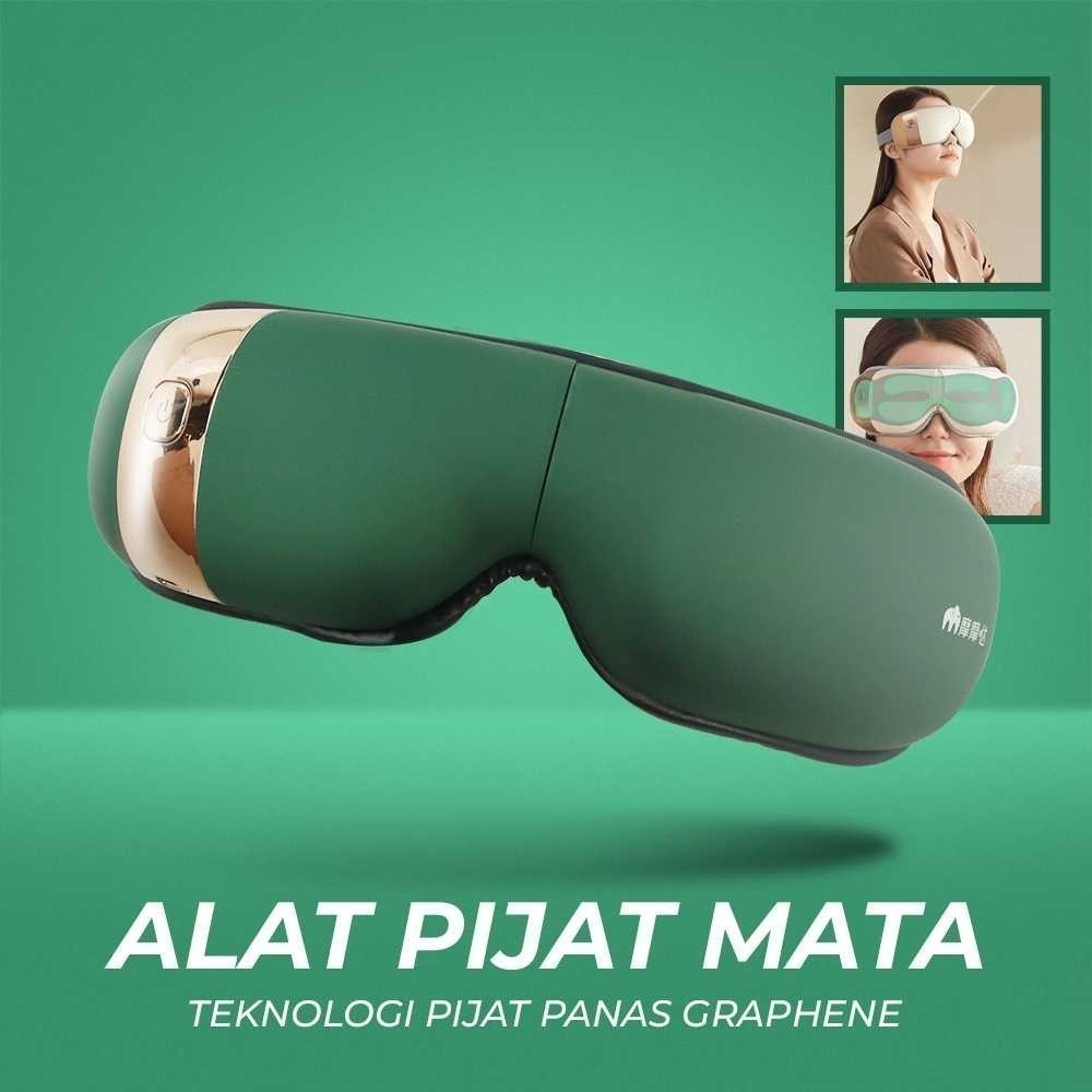 Elano-  Alat Pijat Kompres Mata Elektrik Compress Eye Massager