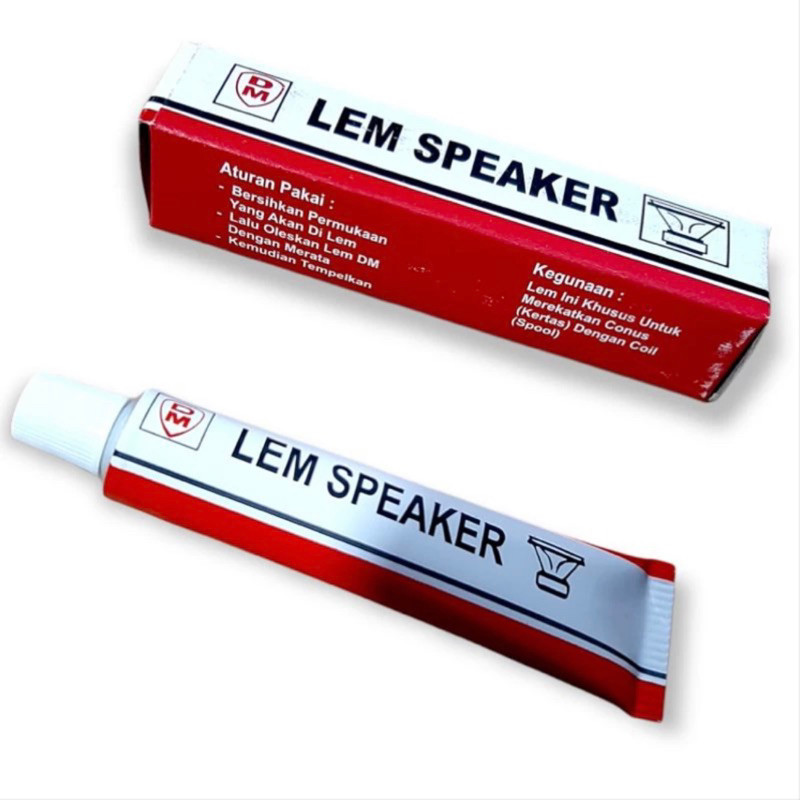 Lem Speaker DM lem warna hitam