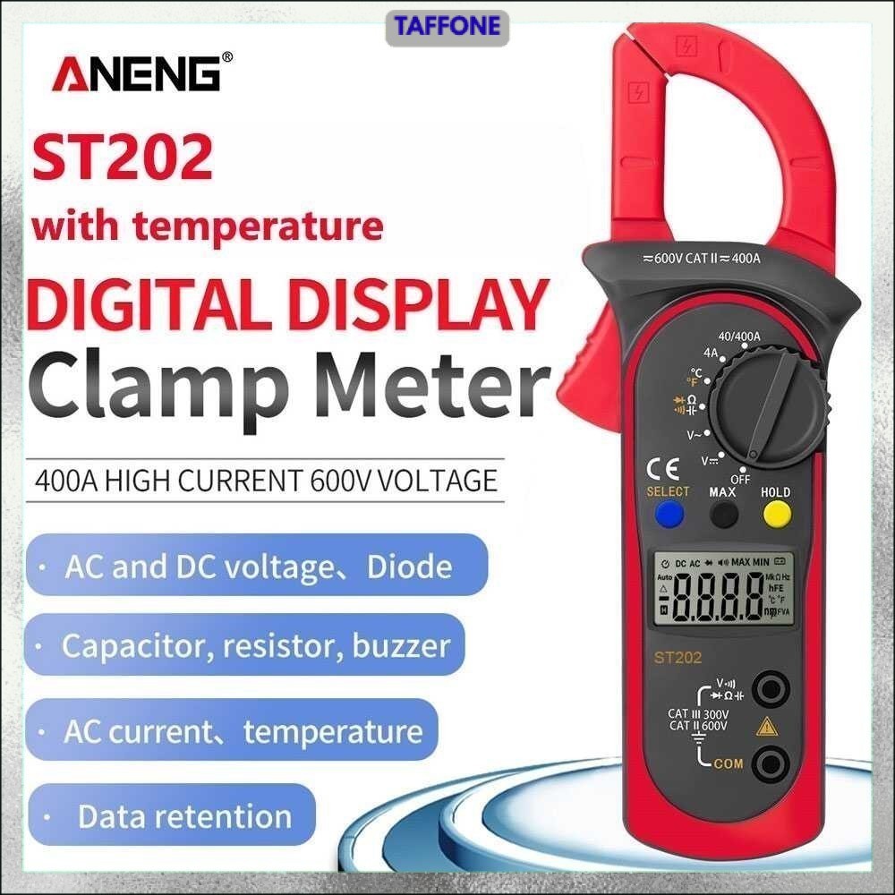 ANENG Digital Multimeter Voltage Tester Temperature - ST202