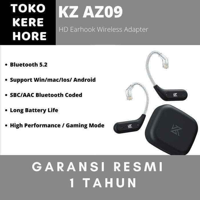 Knowledge Zenith KZ AZ09 HD Earhook Bluetooth Adapter AAC - Pin Type B
