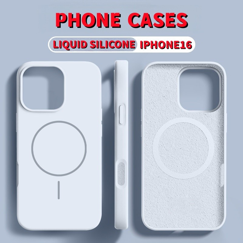 Case iphone16Pro Sierra Blue Color Casing hp iPhone 11 12 13 14 15 16 Pro Max Anti-fingerprint Matte