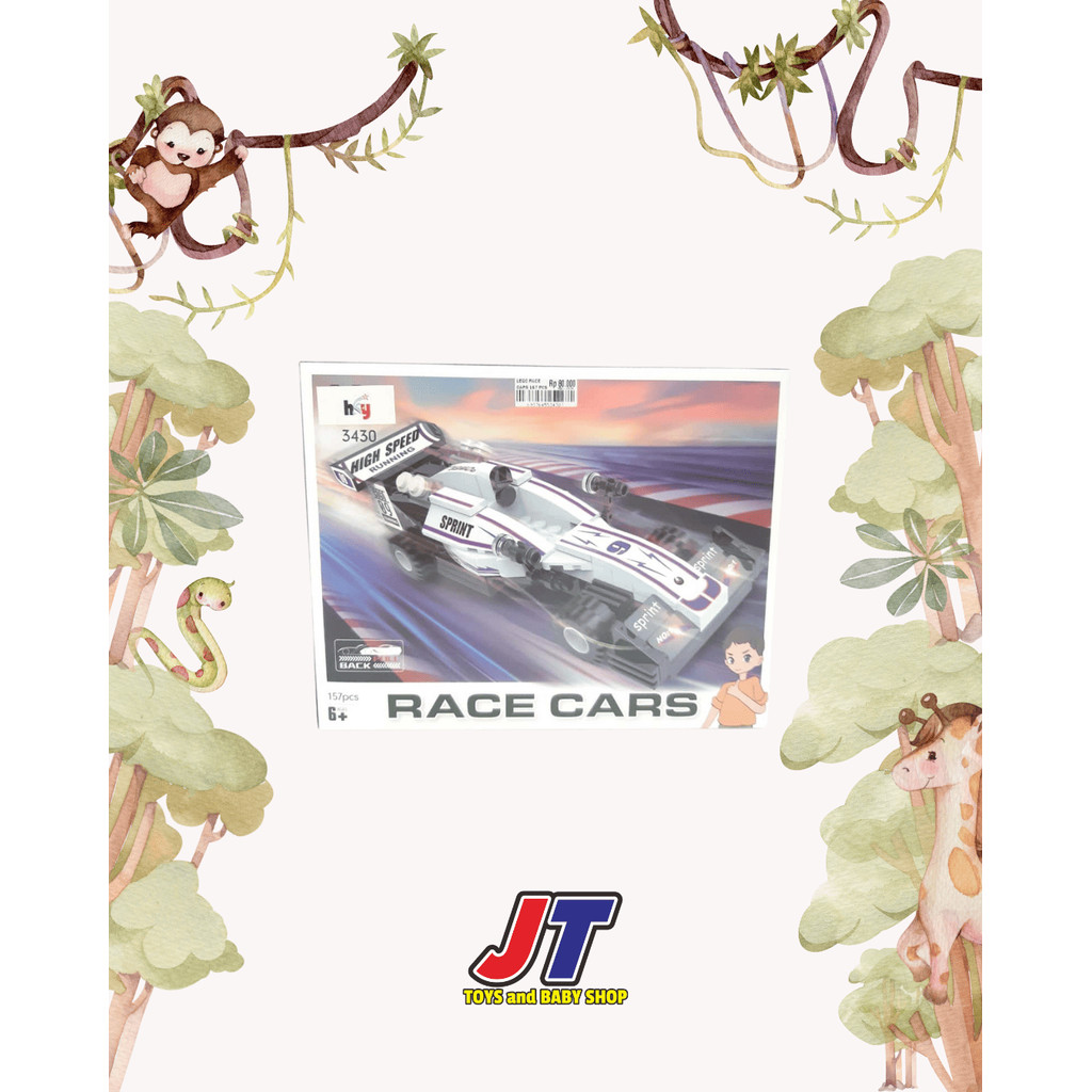 LEGO RACE CARS 157 PCS