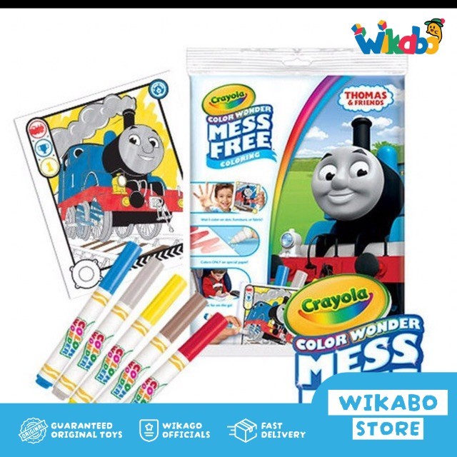 Crayola Color wonder Thomas and Friends Coloring Book Set