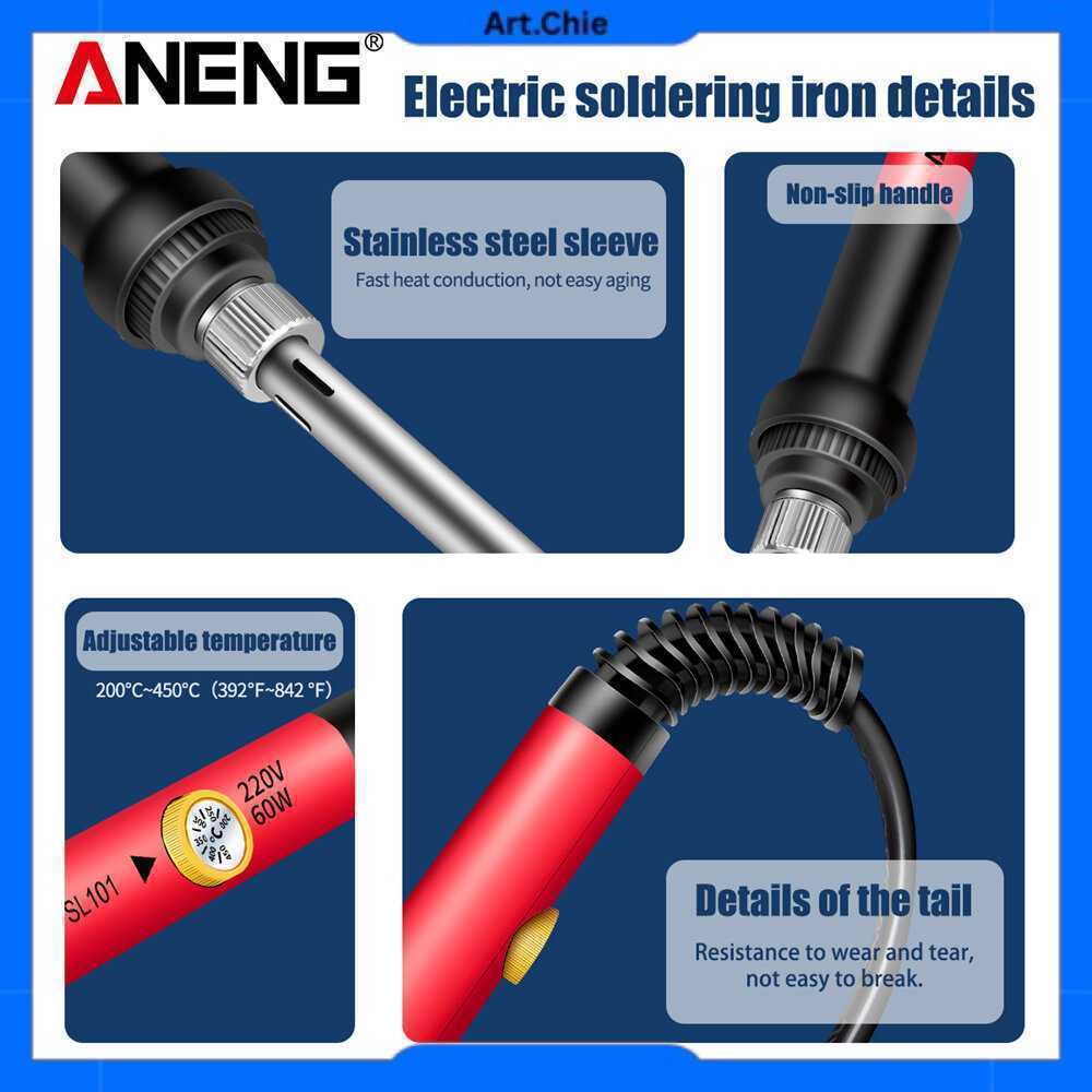 ANENG Solder Elektrik Adjustable Temperature 60W - SL101