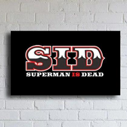 Poster Dinding Logo Superman Is Dead Big Salle !!!