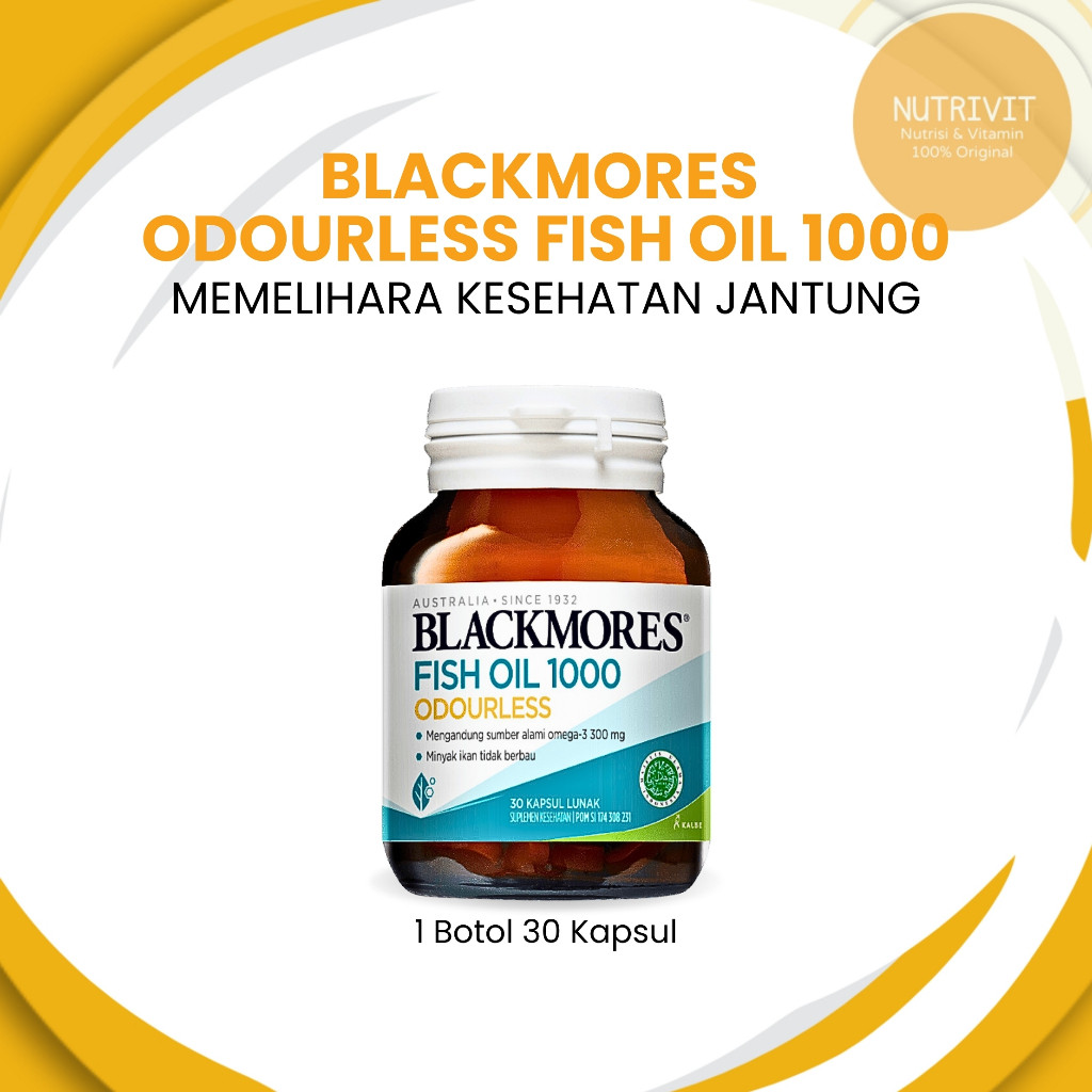 Blackmores Odourless Fish Oil 1000