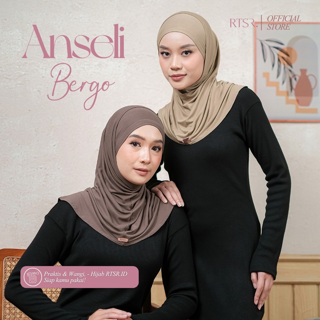 RTSR Anseli Instant Hijab Tali Viscose