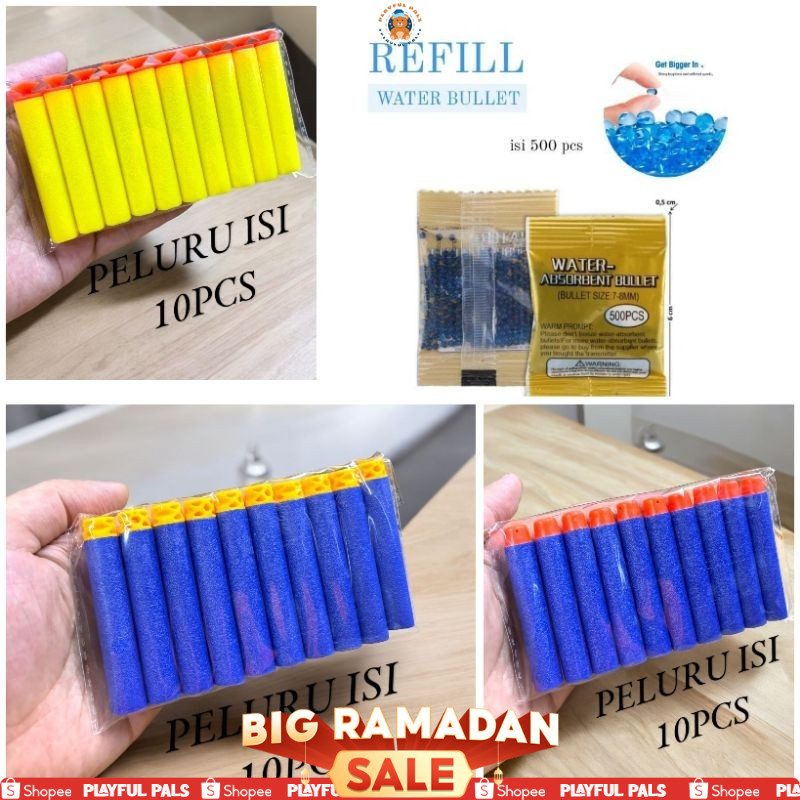 Mainan Pistol Peluru Refill Untuk Anak