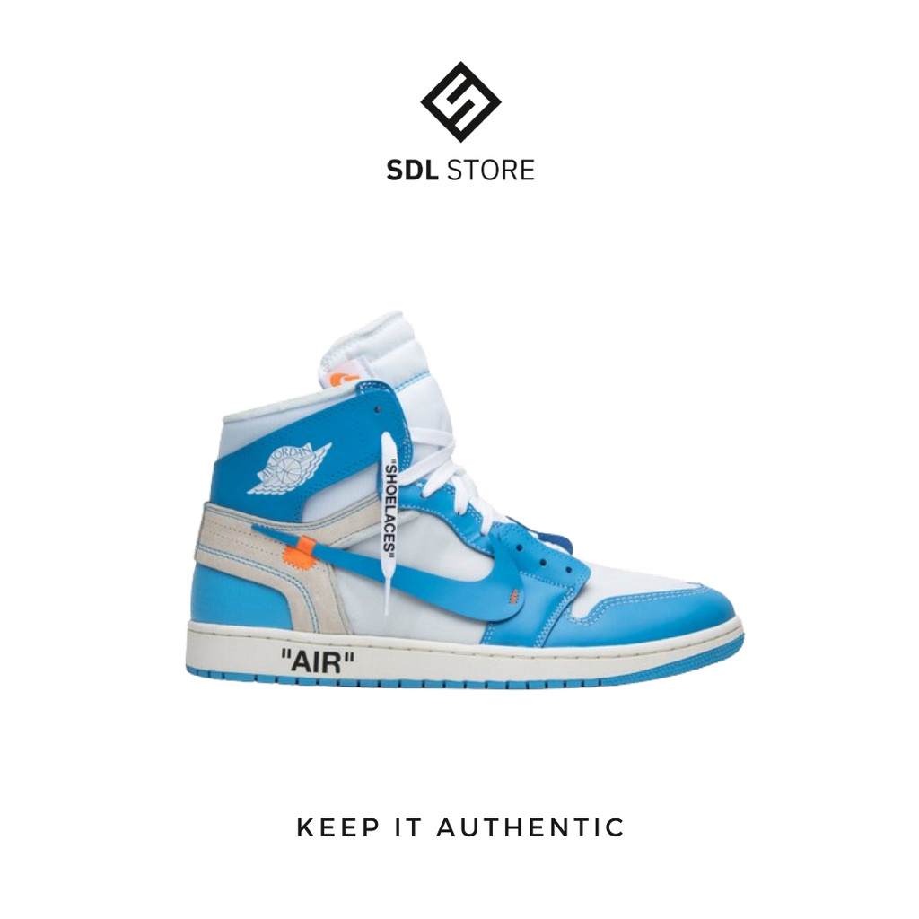 Air Jordan 1 Retro High Off-White University Blue