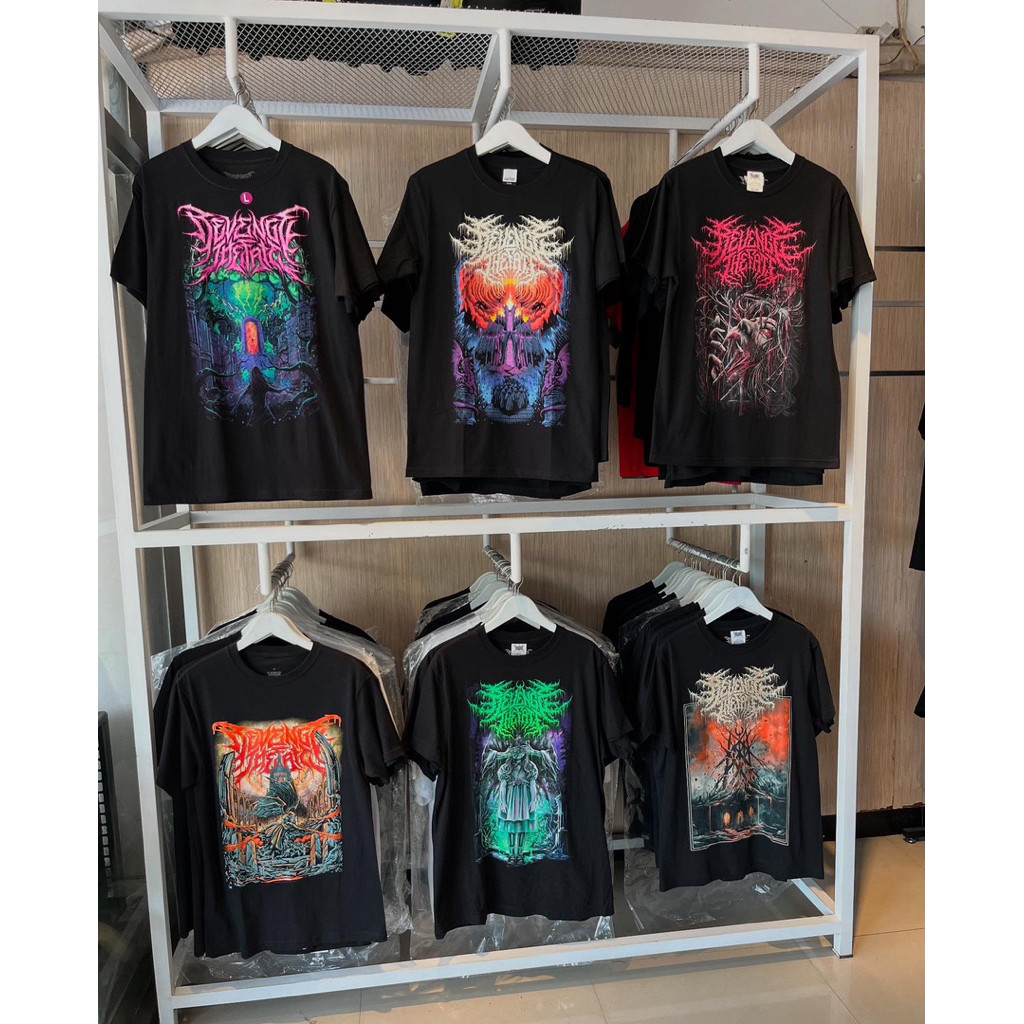 Revenge The Fate - Worshippers | Affliction | Unleash | Corpse Logo | Original Merchandise T-Shirt S