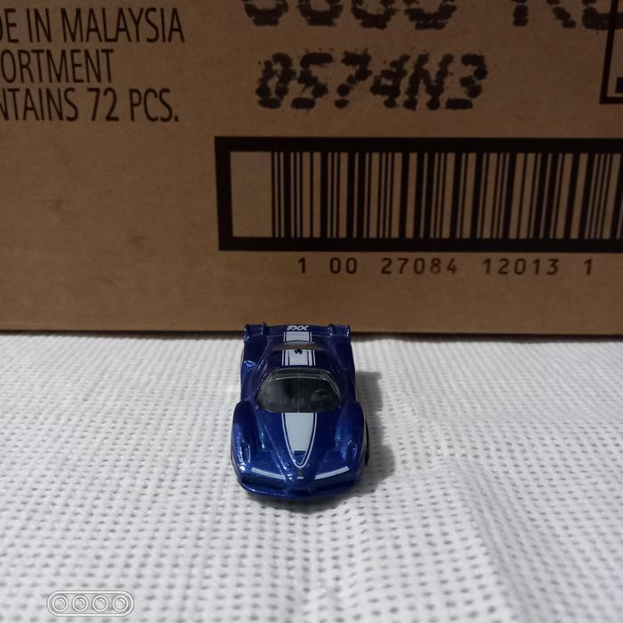 Hot Wheels Ferrari FXX Biru Loose Mulus