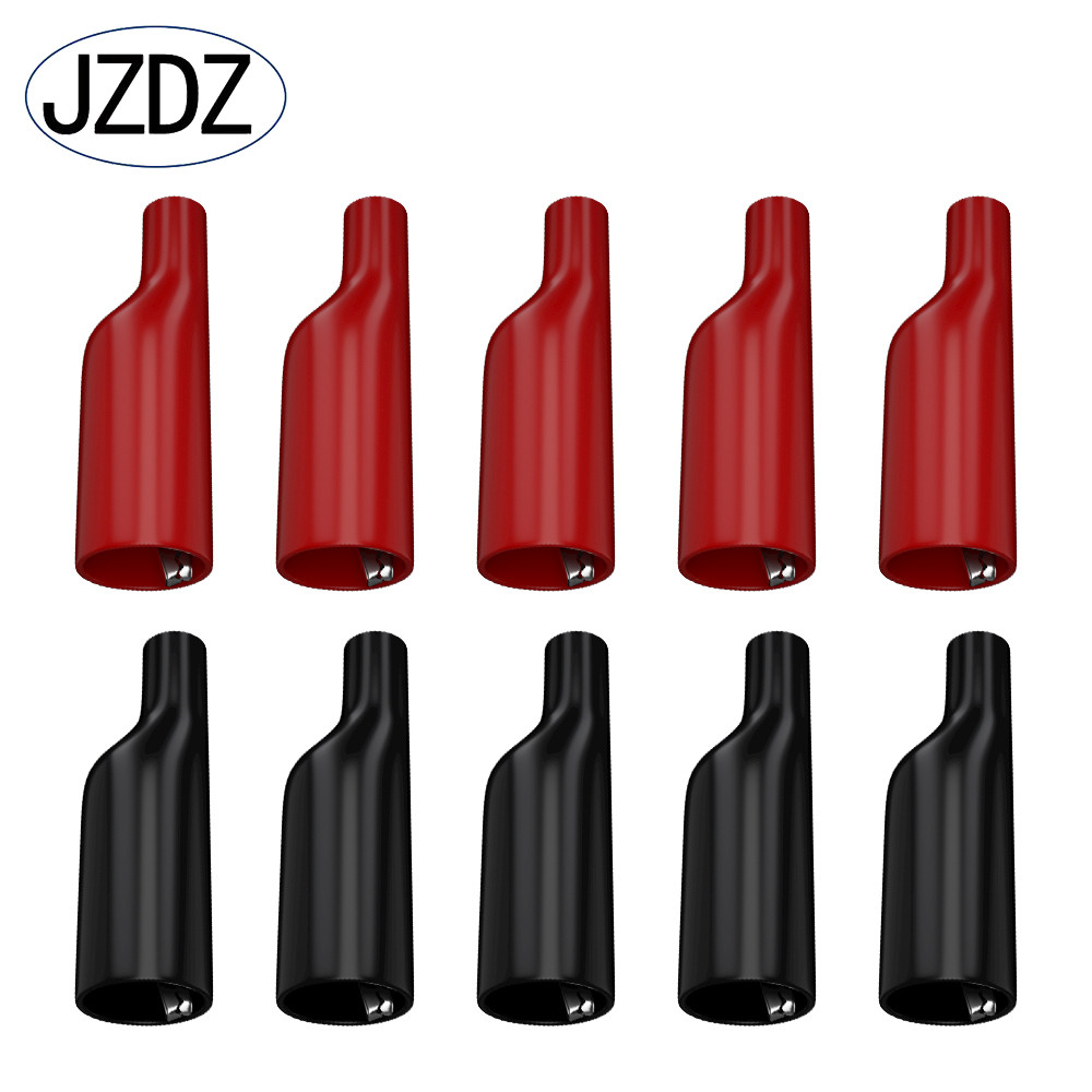 JZDZ 10PCS 55CM Alligator clips with Thread Electrical clamp clips for 4mm Banana Jack Test Probe Y 