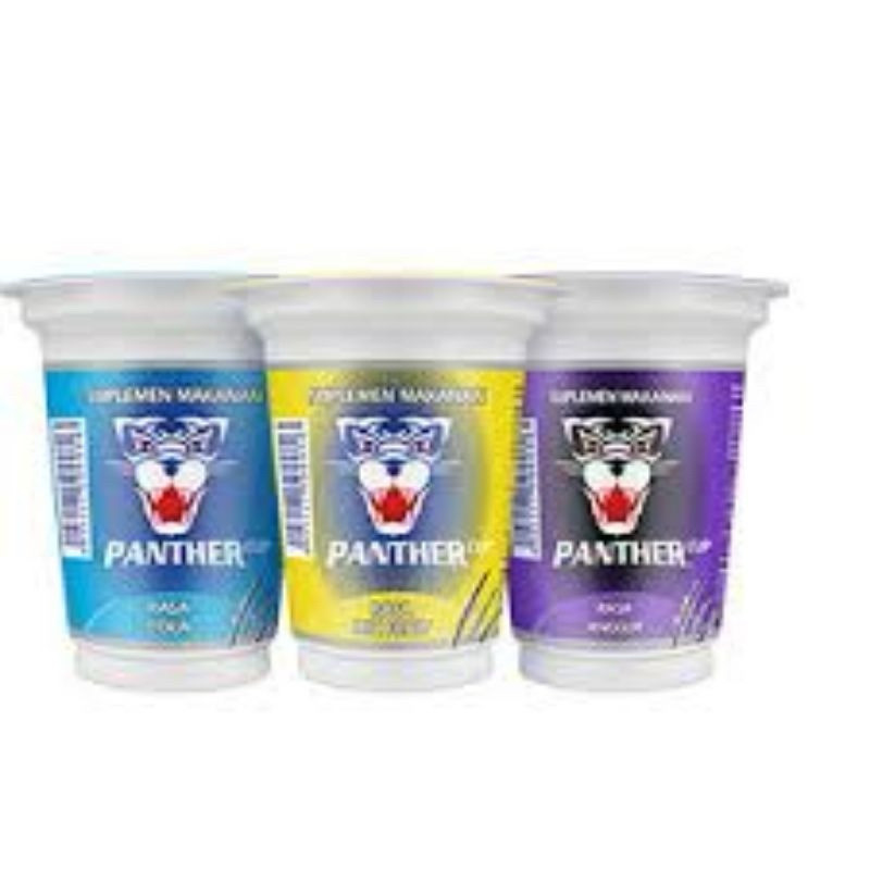 Panther Mix Fruit / Minuman Panther Cup / 1 Dus / 24 Pcs