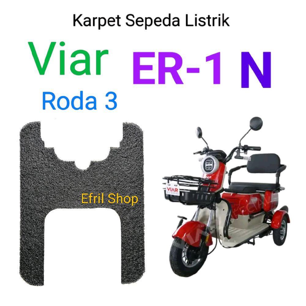 Karpet sepeda motor listrik roda tiga Viar ER1 N roda 3 ER 1 New