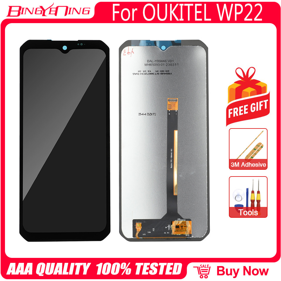 Original For OUKITEL WP23 WP28 LCD Display Touch Screen Digitizer Assembly 100% New OUKITEL WP22 WP2