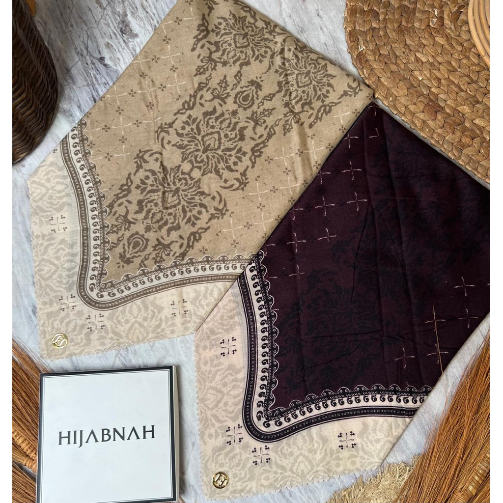 BBT - Hijab Voal Motif Sublim Trispan Hijabnah