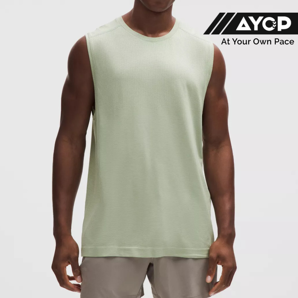 Lululemon Metal Vent Sleeveless Men's T-Shirt - Ocean Air