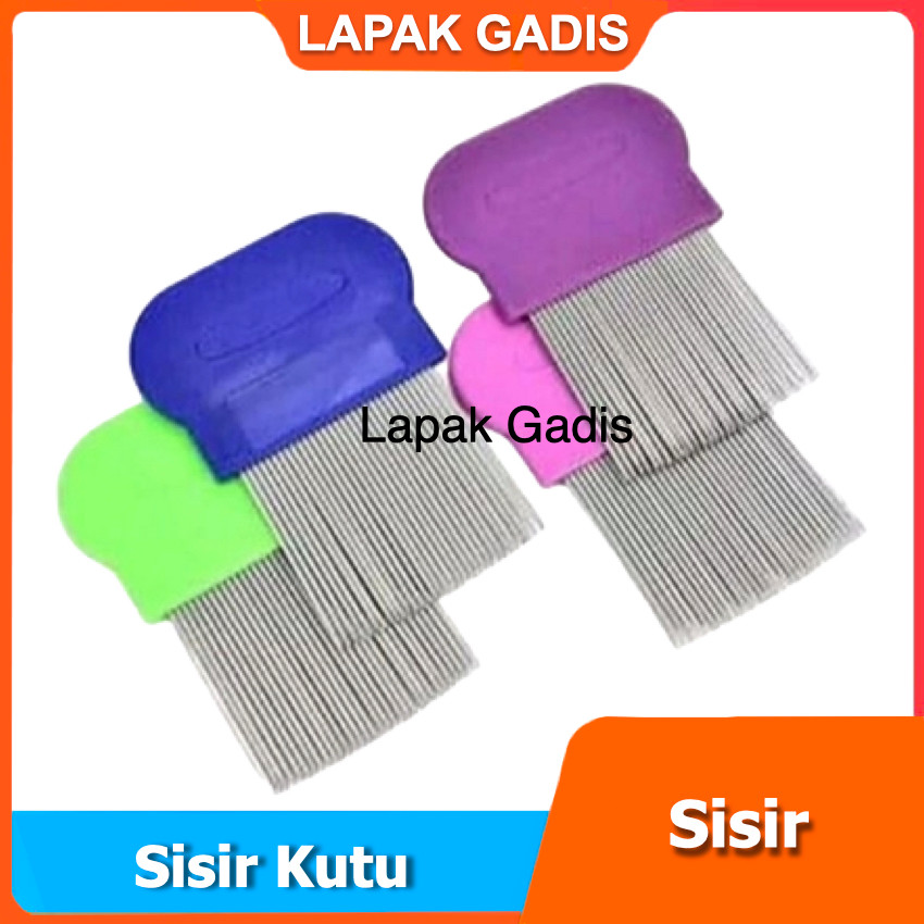 Lapak Gadis Sisir Kutu Serit Logam Ketombe