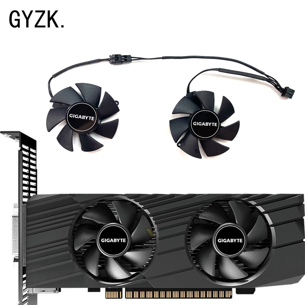 New 4.6cm FS1250-S2053A 12V 0.19A GPU Cooler Fan For GIGABYTE GeForce GTX1650 1630 OC Low Profile Gr
