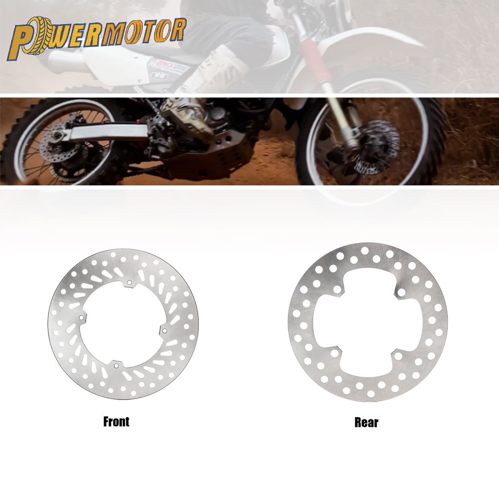 Motorcycle Front Rear Rotor Brake sc For Honda CRF230 CRM250 XL250 XR250 Baja XR400 XR600 Mofication