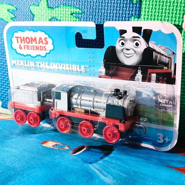MERLIN THE INVISIBLE Thomas and Friends Metal Engine - mainan kereta