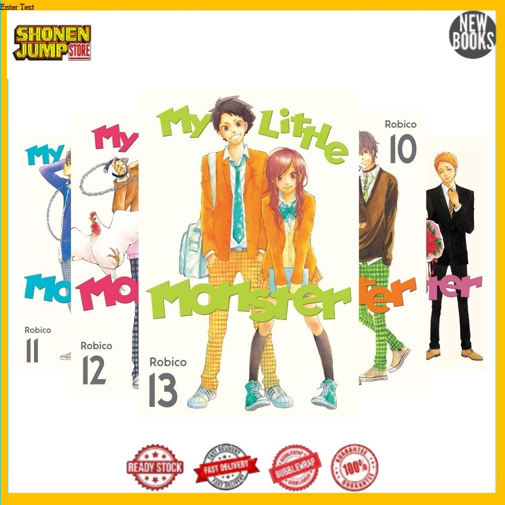 My Little Monster Manga (13 book series)