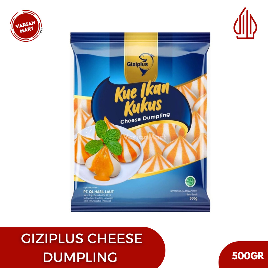 Giziplus Gizi plus Cheese Dumpling / Dumpling Keju 500gr - Frozen Food