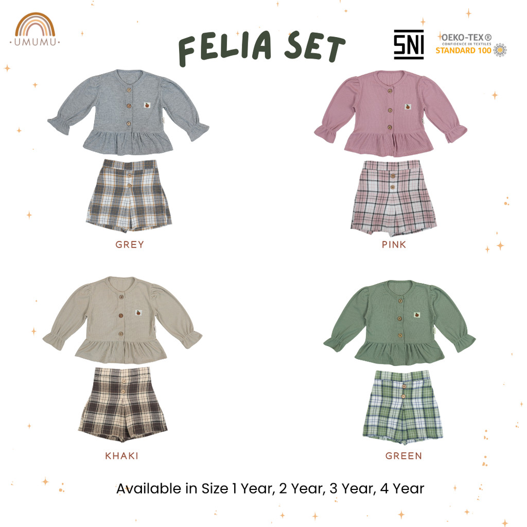 UMUMU Felia Set - Setelan Anak