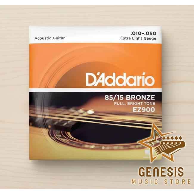 Senar Gitar D'Addario EZ 900 Original / Senar Akustik D Addario EZ900 Ori Ukuran 010