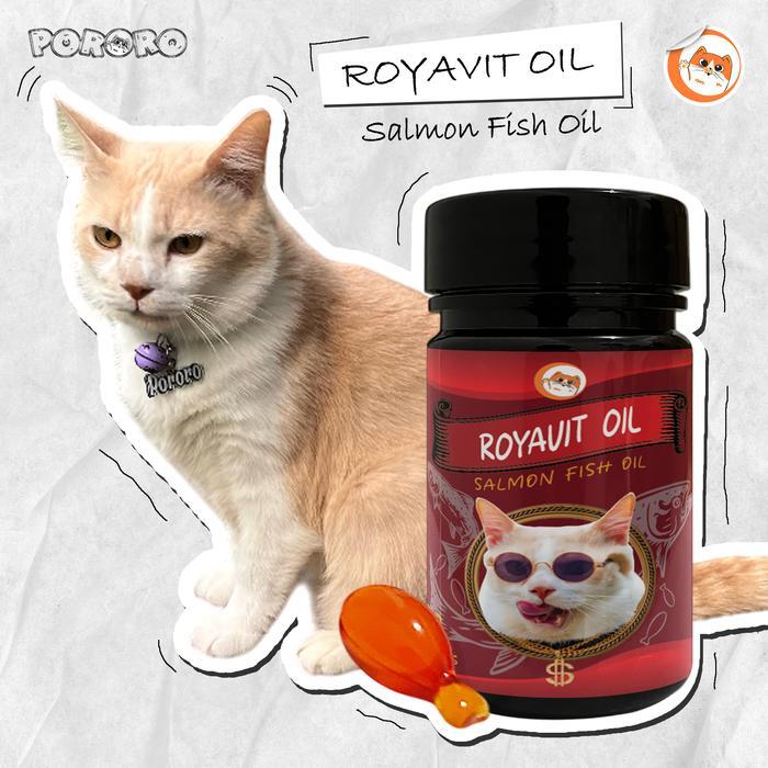 [wielson] PORORO - ROYAVIT OIL Salmon Fish Oil Minyak Ikan untuk Kucing Vitamin Kucing