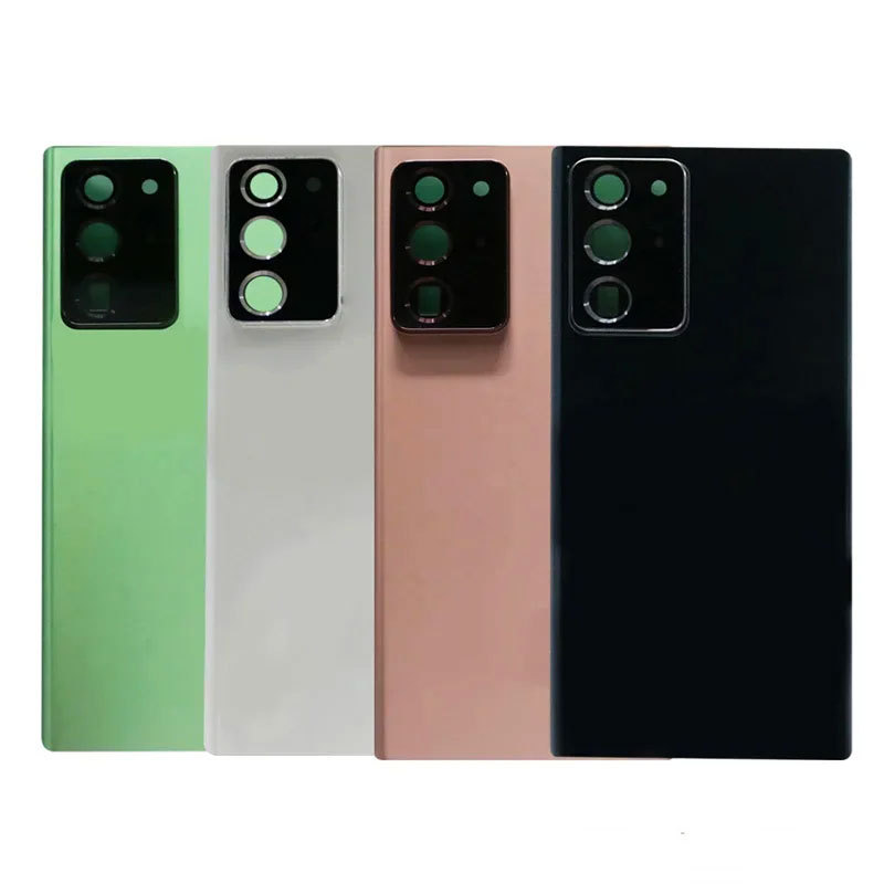 For Samsung Galaxy Note 20 Ultra Note20Ultra Back Battery Cover Glass Panel Rear Housing Cover Repla